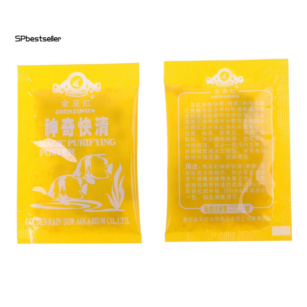 ✅Set 5 Bột Lọc Nước Bể Cá