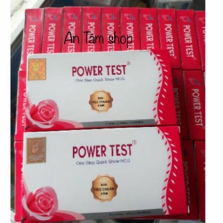 Que thử thai nhanh power test ( 1 lố 48 que)