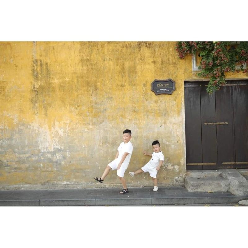 ÁO SƠ MI ĐŨI BÉ TRAI VÀ BÉ GÁI