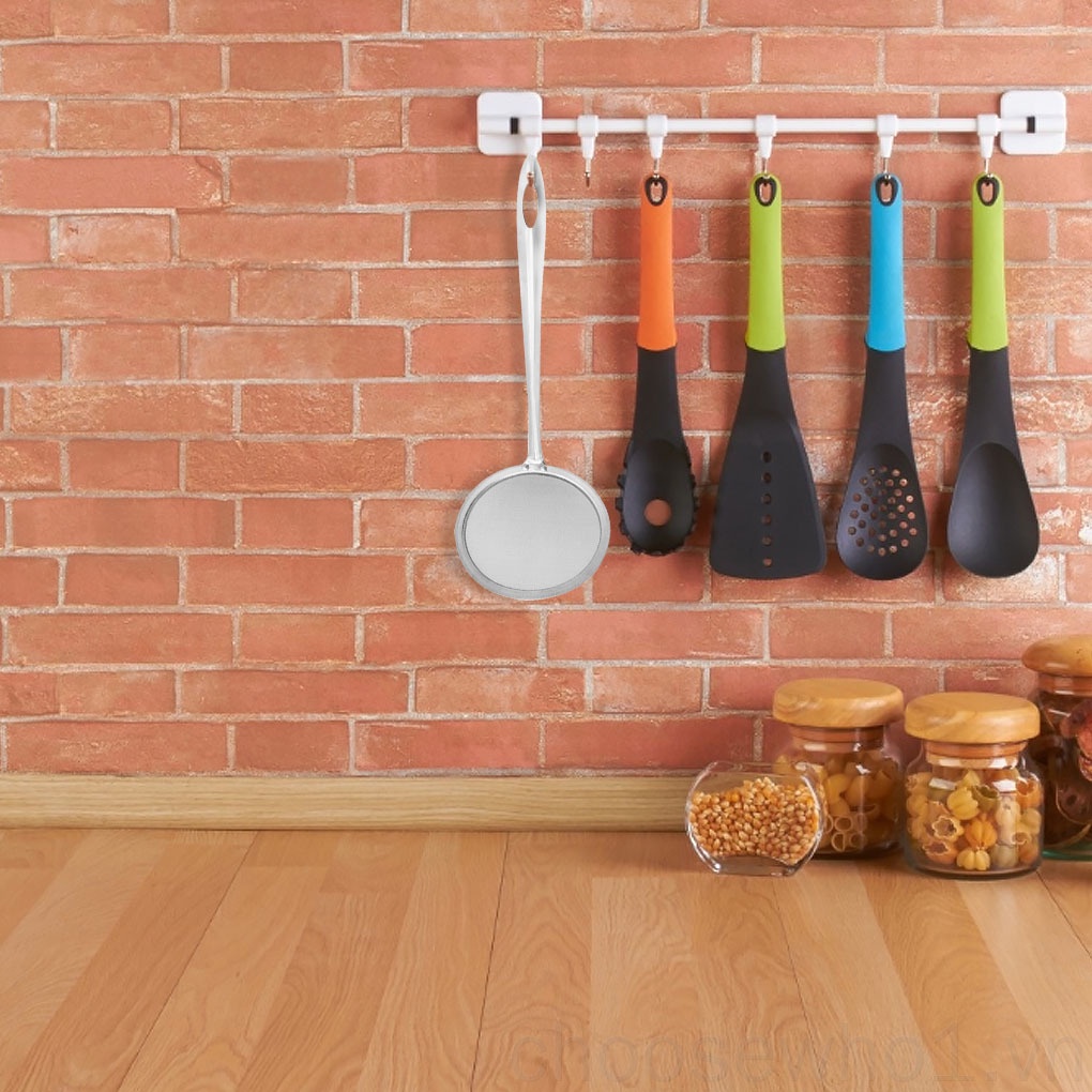 Dụng cụ rây bột bằng thép không gỉ có tay cầm dài sử dụng tại phòng bếp / nhà hàng