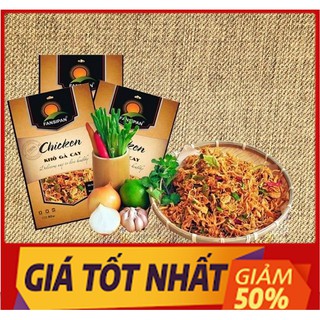 COMBO 5❌ FREESHIP❌ COMBO5 GÓI KHÔ GÀ LÁ CHANH 50G ( GÀ CHUẨN KHÔNG PHA TRỘN) HÀNG CÔNG TY CÓ GIẤY CHỨNG NHẬN VSATTP