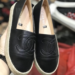 Slip on vièn cói 2cm