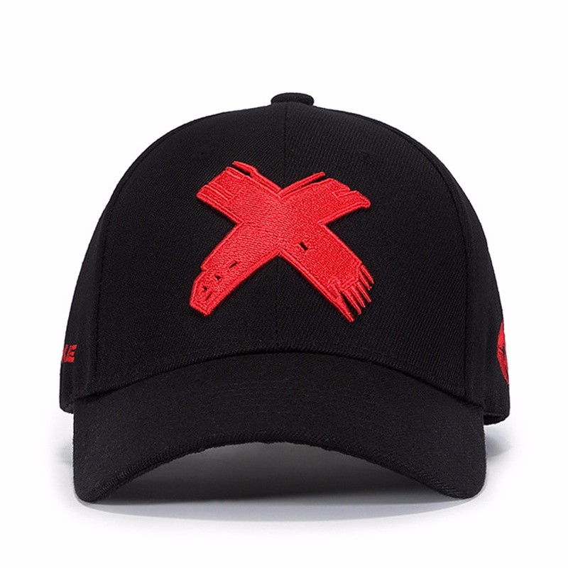 Mũ lưỡi trai thêu chữ X cho nam và nữ