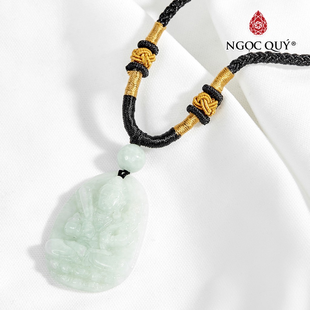 Mặt dây chuyền phật bản mệnh đá cẩm thạch A jadeite - Ngọc Quý