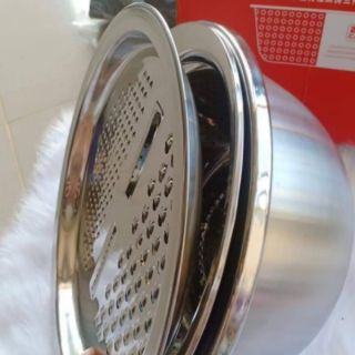 Bộ rổ nạo inox