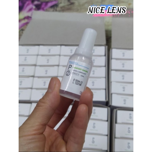 Nhỏ mắt cho Kính áp tròng P2 Comfort Drops 10ml Singapore/Cấp ẩm kháng khuẩn