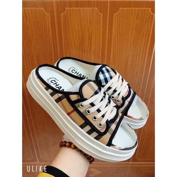Dép nữ buộc dây đế bánh mì siêu êm sẵn 3 màu cực hót