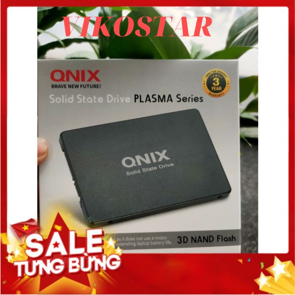 Ổ cứng SSD 120GB, Ổ cứng SSD 240GB, SSD QNIX Plasma Series Sata III 6Gbit/s, 2.5 Inch, new 100%,  bảo hành 36 tháng