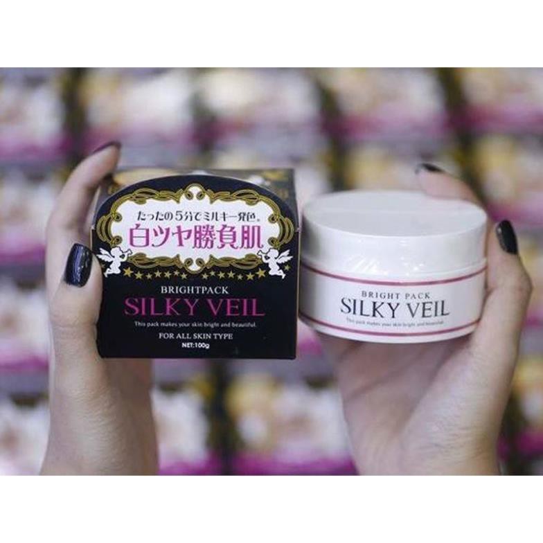 Kem Làm Trắng Toàn Thân Silky Veil Hàng Nhật Nội Địa Cream Trắng Da Tức Thì Silky Veil
