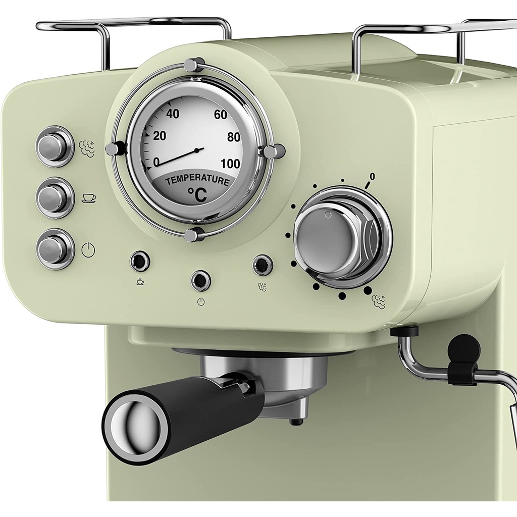 Máy pha cafe Swan Retro Espresso phong cách cổ điển cực xinh