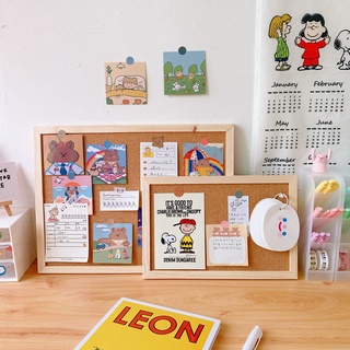 Corkboard message board hanging photo frame background photo wall message wall