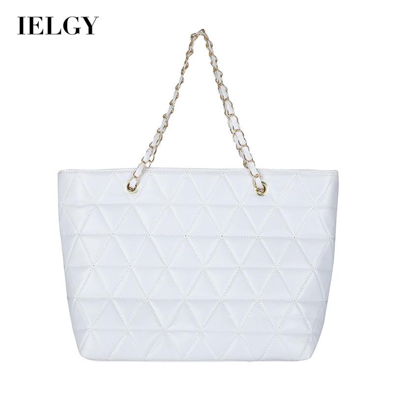 Túi đeo vai IELGY cỡ lớn đính đá đơn giản thời trang cho nữ