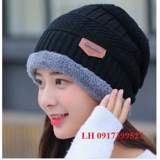 NÓN LEN NỮ MŨ LEN NỮ THỜI TRANG HÀN QUỐC
