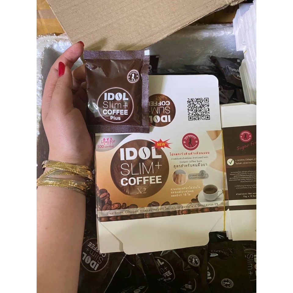 5 HỘP CÀ PHÊ CAFE IDOL SLIM COFEE THÁI LAN