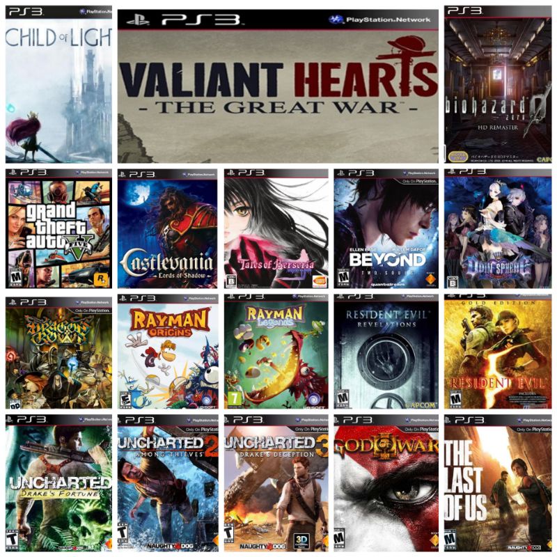 Game PS3 việt hoá. HDD chứa game ps3 cài game theo yêu cầu