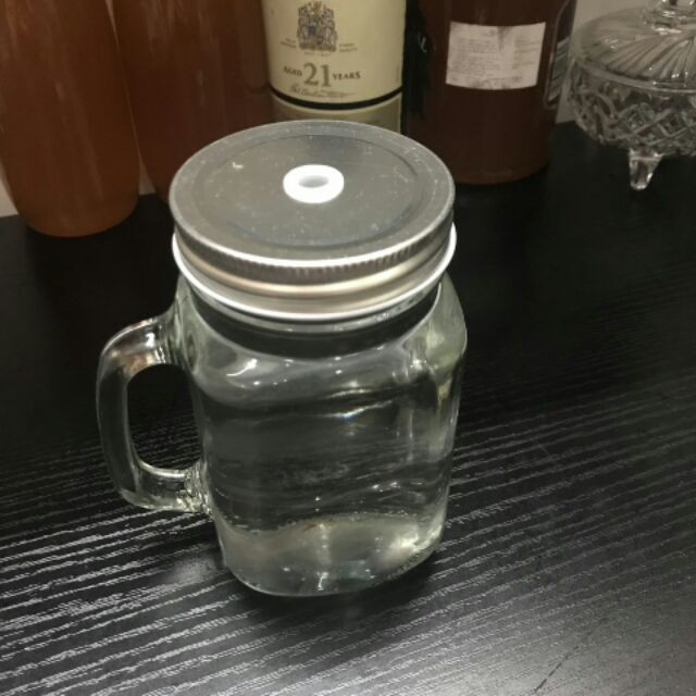 [Mã LIFE10K1904 giảm 10K đơn 20K] [Sỉ] Cốc Ly Chai Có Quai Cầm Thủy Tinh Trà Sữa 450ML Nắp có lỗ | BigBuy360 - bigbuy360.vn