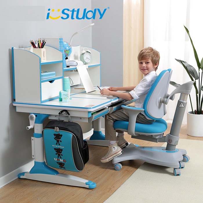 i-STUDY R120, Bàn học sinh chống gù chống cận 1,2 m, Dùng từ lớp 1 đến khi trưởng thành.
