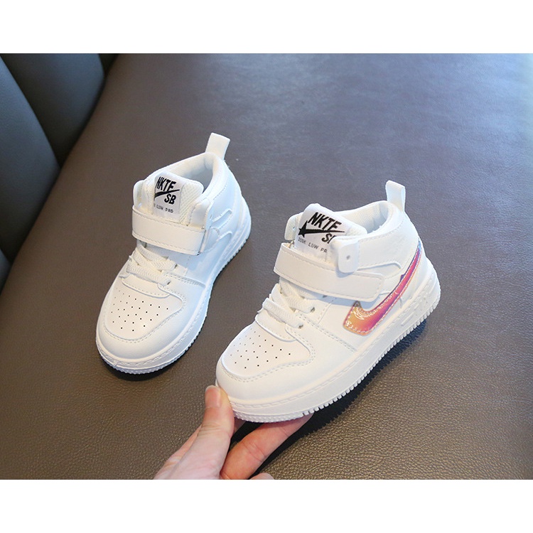 Giày sneaker bé trai và bé gái cao cấp siêu nhẹ phong cách Hàn Quốc cho bé 1 đến 6 tuổi