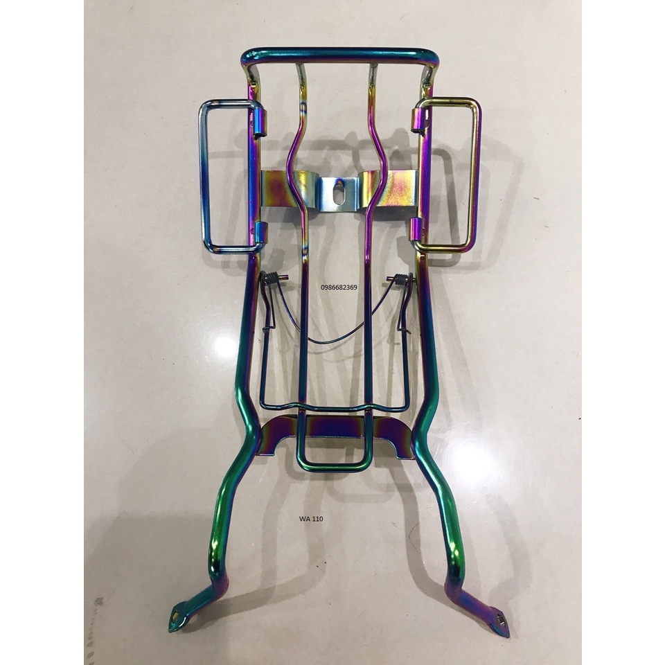 Lượn giữa  Titan - inox các dòng xe DR, Wap,Wa 100, Wa 110 phi 10 cực đẹp