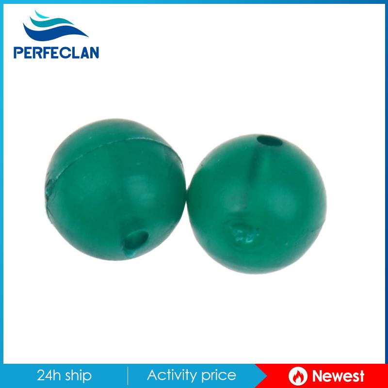 Set 50 Hạt Cườm Nhựa 8mm Hỗ Trợ Câu Cá