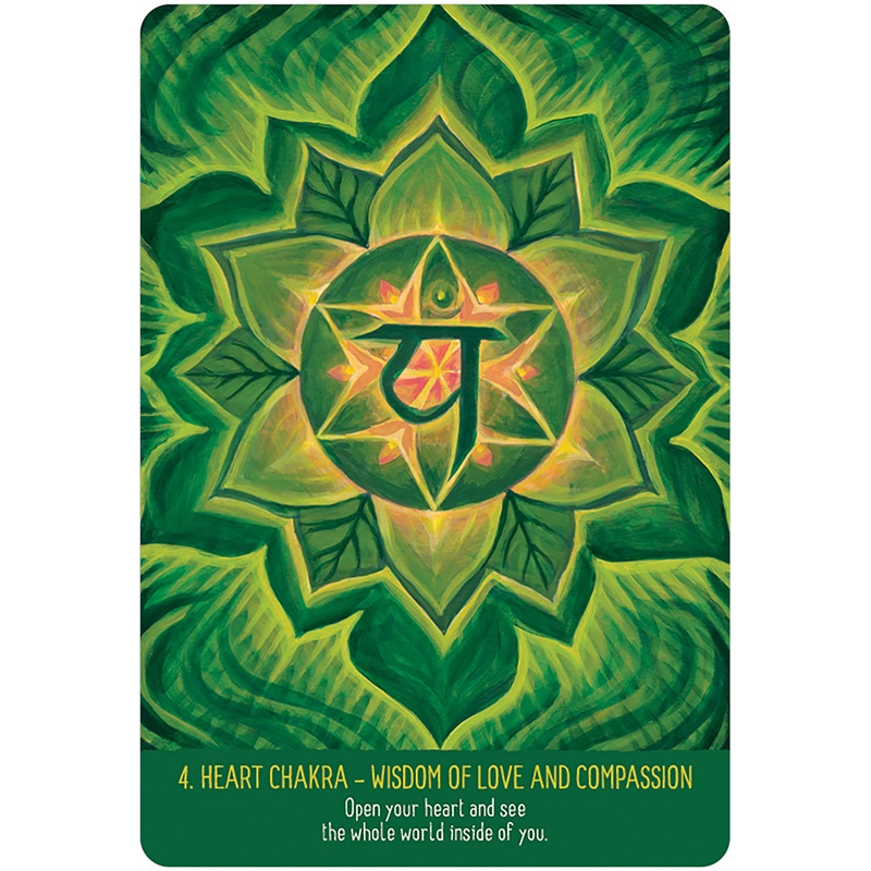 Bộ Bài Infinite Wisdom of the Chakras  - Bài Gốc Authentic Chính Hãng 100%