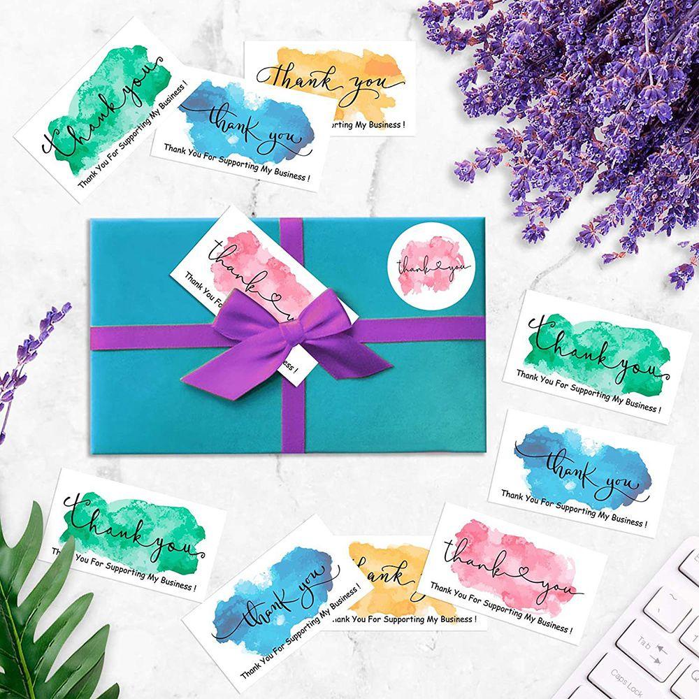 Set 50 Tấm Thẻ Danh Thiếp Chữ Thank You