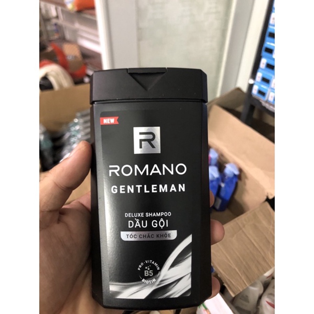 Dầu Tắm gội 2 trong 1 hương nước hoa Romano 2in1-Hàng tặng 150g
