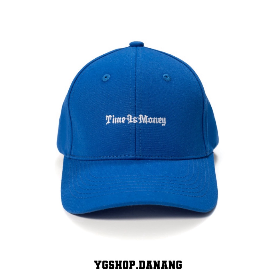 Nón Young Green Thêu TIME IS MONEY chất liệu Kaki