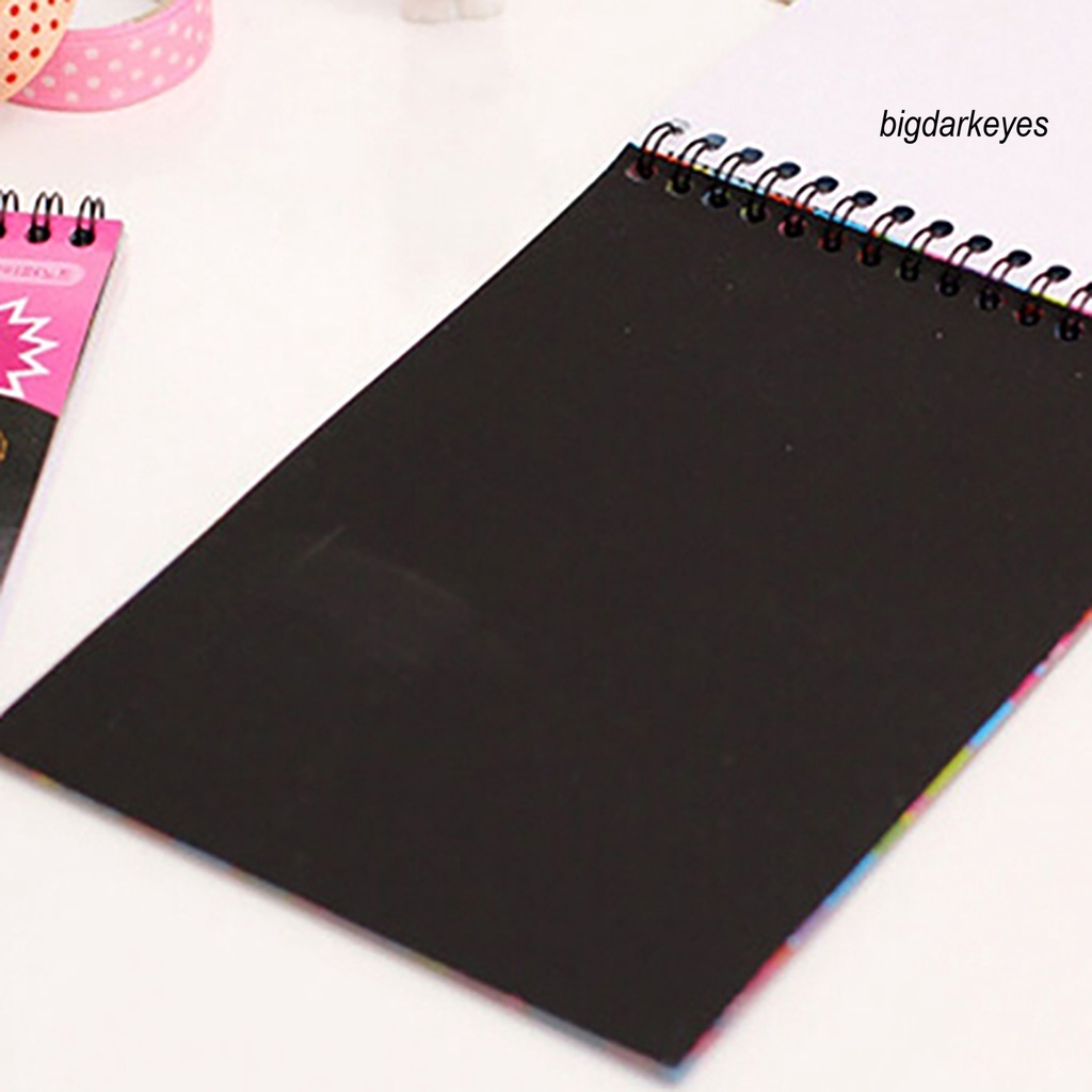 Sổ Tay Vẽ Tranh Cạo Nhiều Màu Sắc Dễ Thương Cho Bé