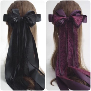 Kẹp nơ ren lolita