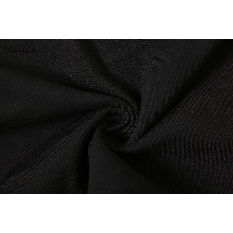 Áo Croptop Tay Ngắn Dáng Ôm Phối Màu Tương Phản Thời Trang 2022 Quyến Rũ Cho Nữ