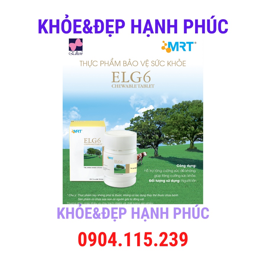 Sữa non Elken Win IG6 tăng cường khả năng hệ miễn dịch – 500 viên/lọ