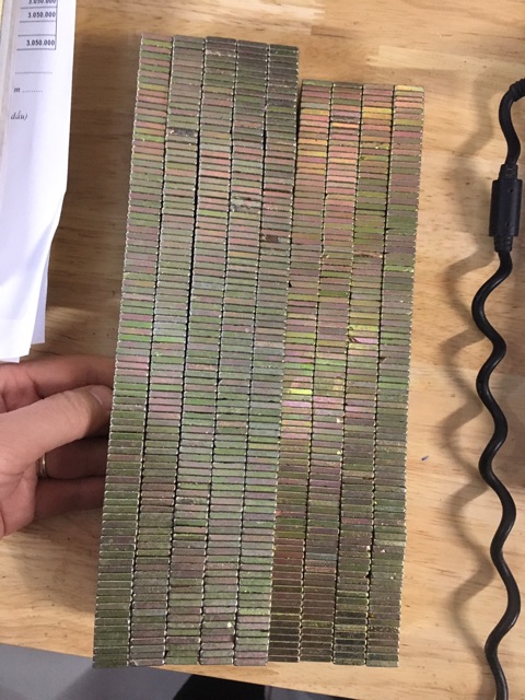 Nam châm động cơ xe điện 500W lắp độngc cơ 46 lá