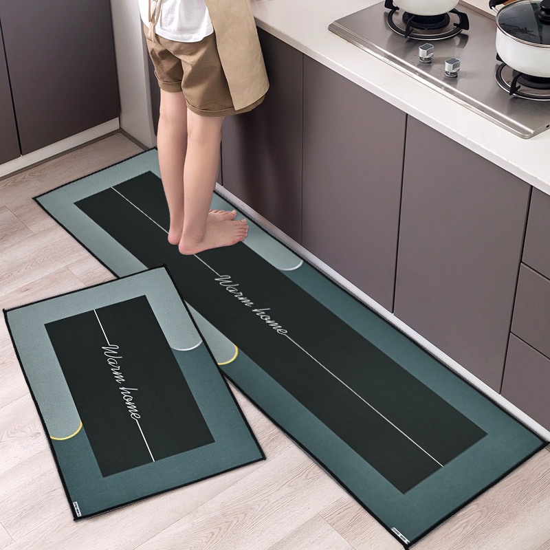Thảm Lót Sàn Chống Trượt Thiết Kế Đơn Giản Phong Cách Bắc Âu Cao Cấp