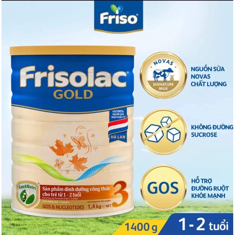 [ HSD 2023]Sữa bột Friso số 3 lon 850/1,4kg