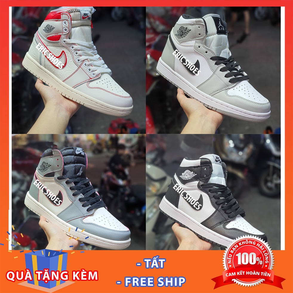 Giày thể thao Jordan cổ cao nam nữ, sneaker JD1 kiểu dáng bóng rổ hot trend