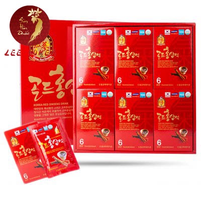 Hộp 30 gói nước hồng sâm 6 năm Korea Red Ginseng Drink Dream Hàn Quốc