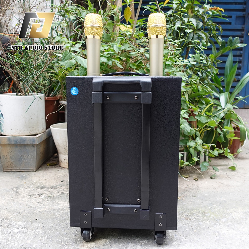 Loa Kéo BNIB 0899 Loa kẹo kéo bass 20 hát karaoke tích hợp bluetooth tích hợp Micro không dây Bảo Hành 12 Tháng