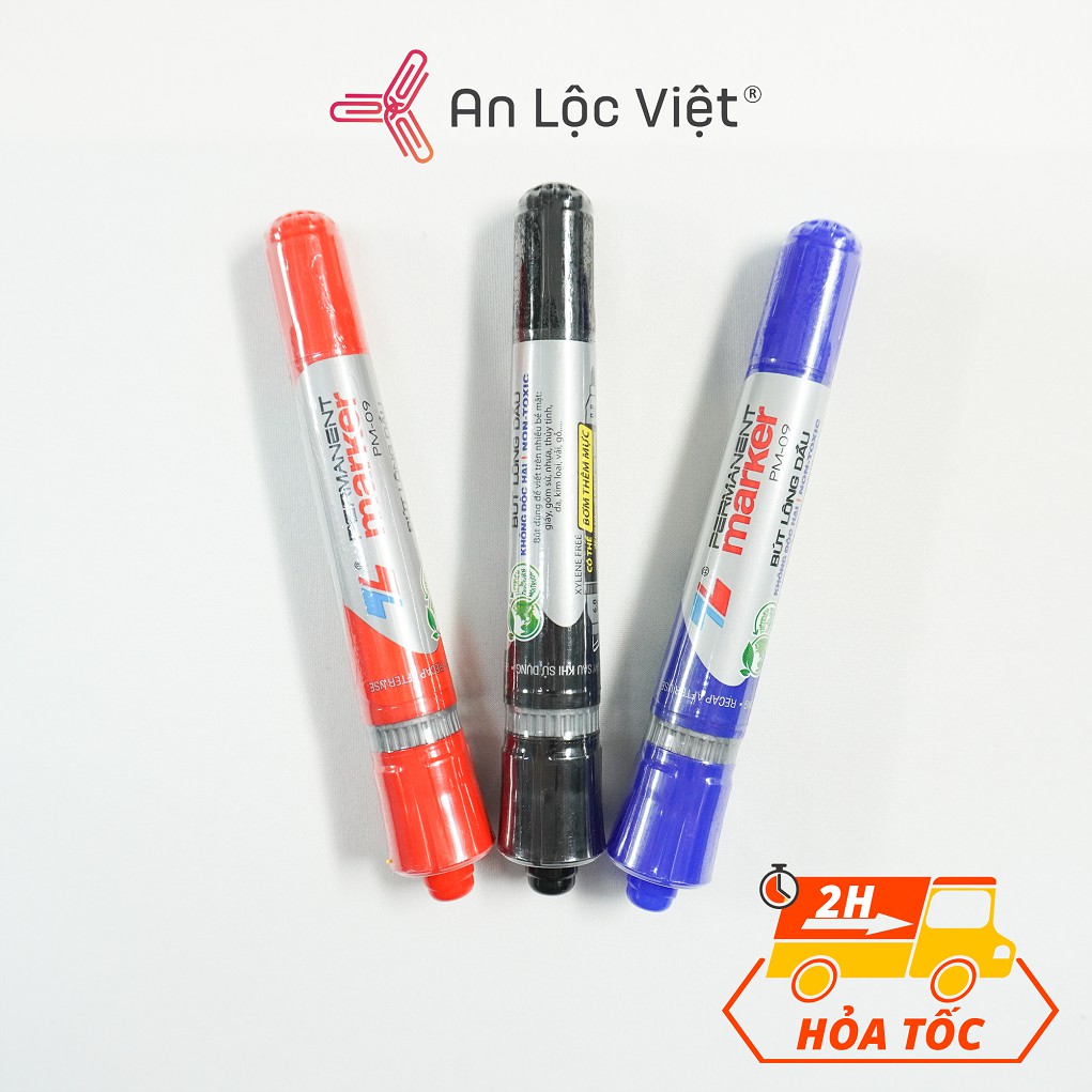 Bút lông dầu Thiên Long PM-09 Bút 2 đầu