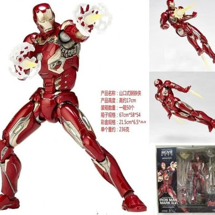 Revoltech Mô Hình Nhân Vật Ironman Mark 45