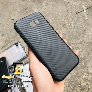 Ốp lưng samsung galaxy a3, a5, a7 2017 vân carbon