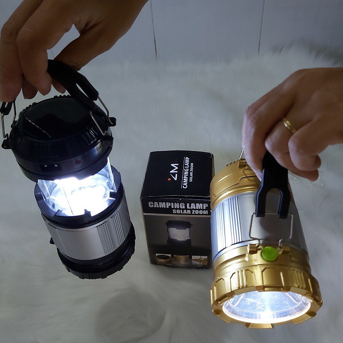 ĐÈN PIN SẠC ĐIỆN CẦM TAY ĐÈN BÀN  2 CHẾ ĐỘ - đèn pin siêu sáng - đèn pin mini - den pin cam tay - đèn bão