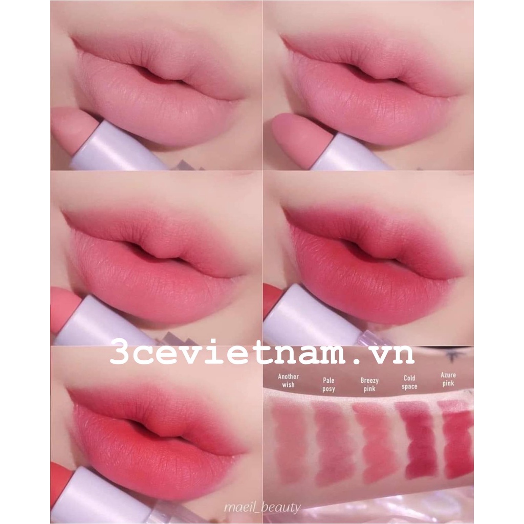 Son thỏi 3ce vỏ xanh summer radiance matte lip stick