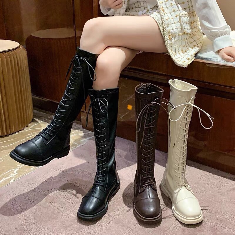 (XẢ HÀNG)mã B043 - (SẴN 37,38,39, ĐEN, 38TR) Boot đùi bMT 39cm-đế cao 5cm da mềm (ảnh thật +video shop quay độc quyền) | BigBuy360 - bigbuy360.vn