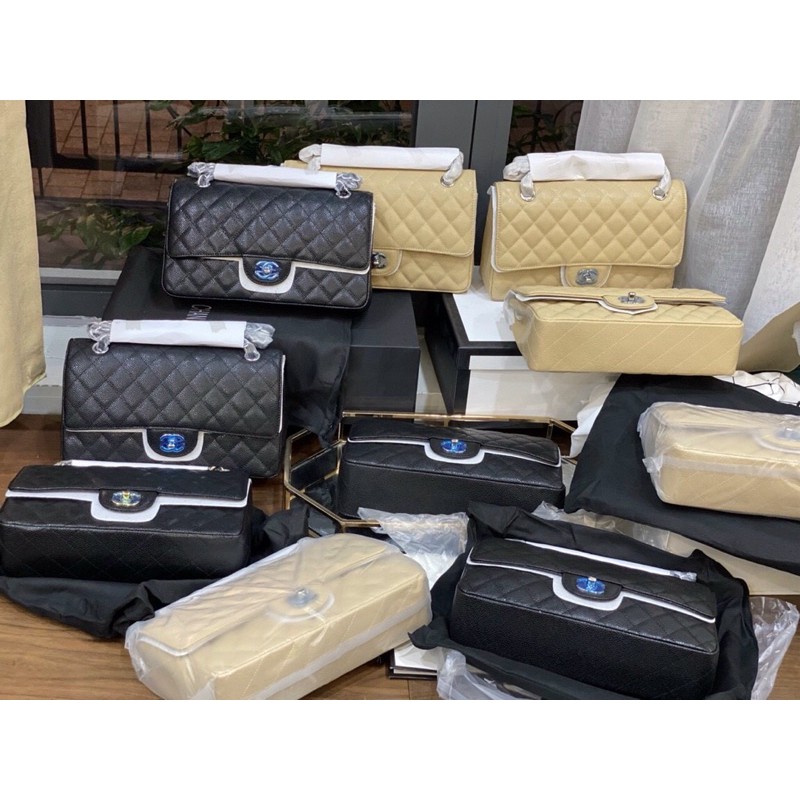 Túi chanle classic da hạt