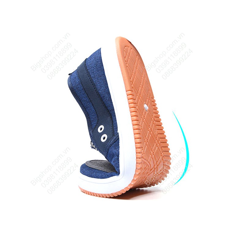 Giày lười vải nam mẫu mới, cao cấp, vải canvas êm thoáng khí và rất bền | BigBuy360 - bigbuy360.vn