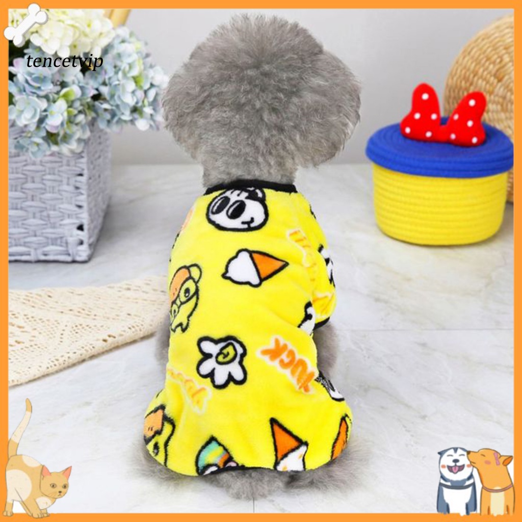 Bộ Áo Liền Quần Bốn Mảnh Siêu Bền Cho Thú Cưng