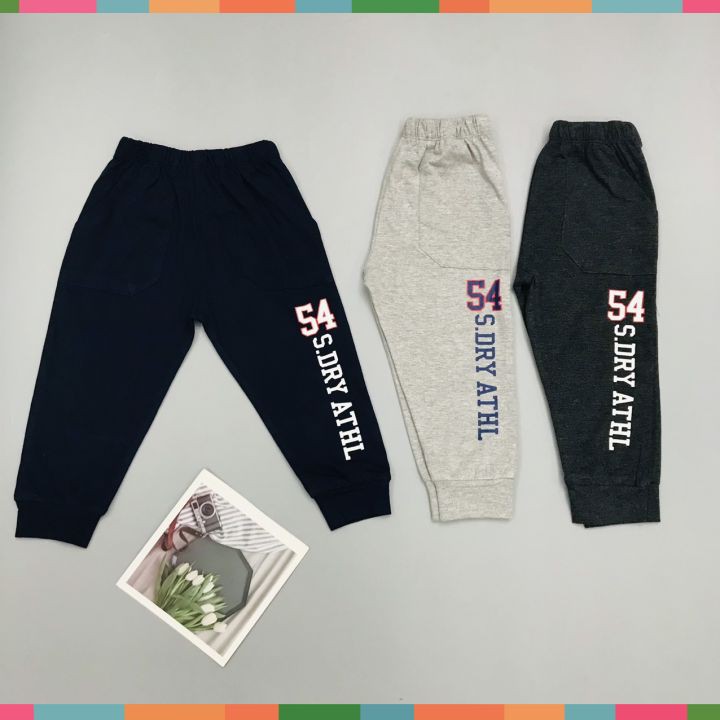 [Siêu Hót - Siêu Đẹp] Quần Thun Dài Bé Trai, Size 9-14, Hàng Made In Vn, Chất Cotton Xuất Dư Đẹp