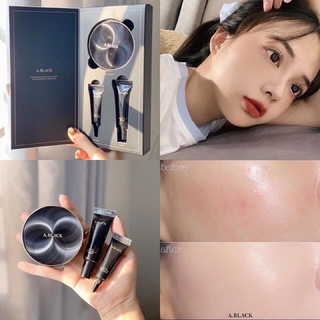 Set phấn nước A.Black 3 món nhà Clio - Tone 03