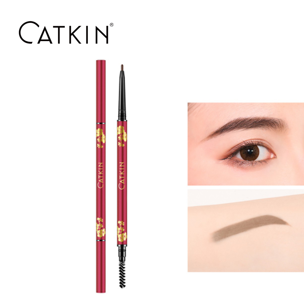 Chì kẻ mày Catkin chống thấm nước lâu trôi màu xám/ màu nâu 0.6g | BigBuy360 - bigbuy360.vn